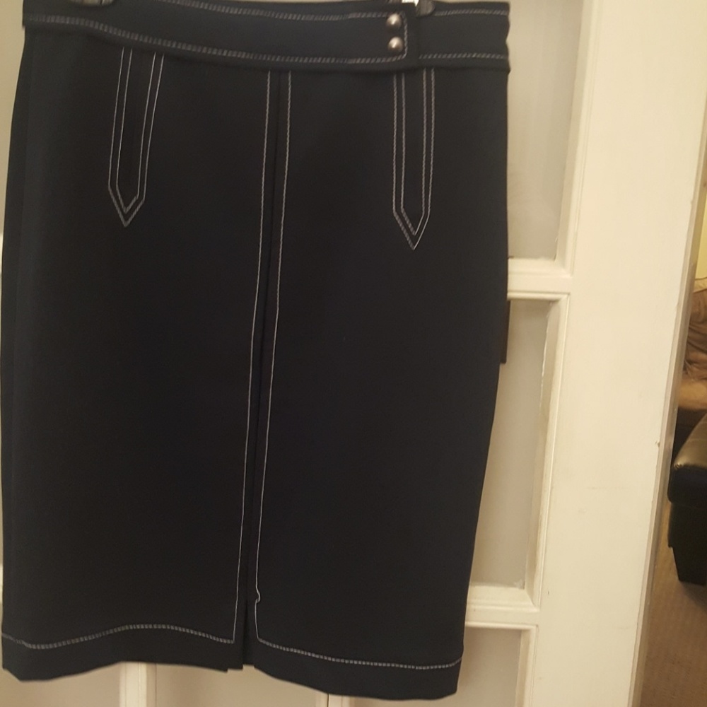 Banana Republic Navy Skirt
